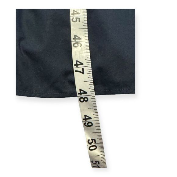 NEW Massimo Dutti Women’s Small Navy Poplin Shirt Dress With Knot Detail NWT - Picture 7 of 8